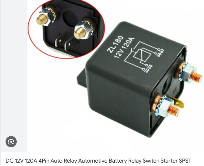 RELAY ZL180  DC12V   2OOAMPS  4 PIN