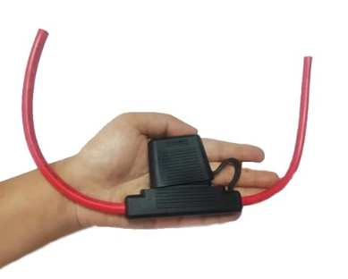 FUSE HOLDER WITH WIRE 35MM CH.(heavy deuty)