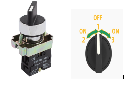 SELECT0R SWITCH 3 POSITION CH