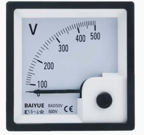 Volt Meter Ac 72*72 0-500v