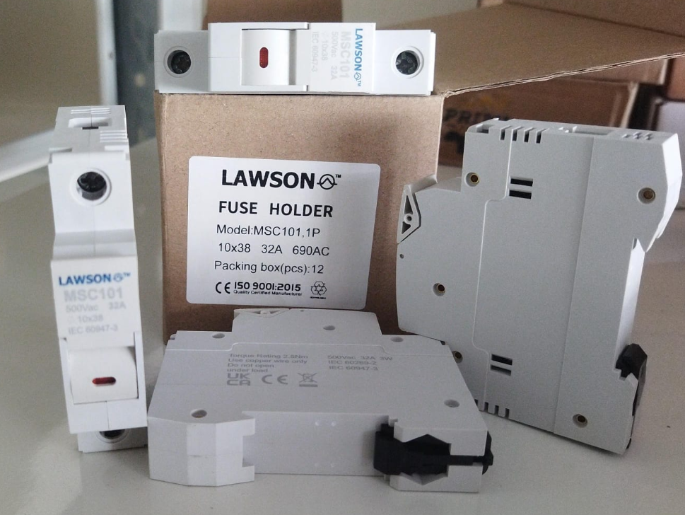 FUSE HOLDER 10*38 (MSC 101,1P) LS