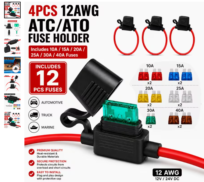FUSE HOLDER SMALL 106022 CH