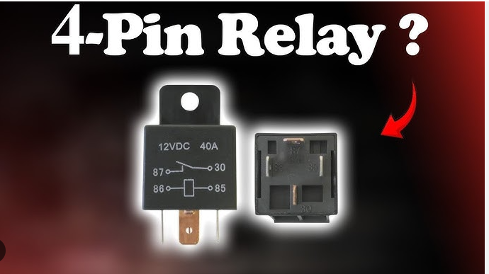 RELAY 12V 4 PIN D01-0383 SIMCO