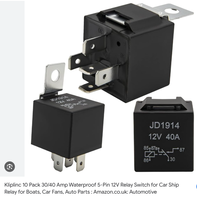 RELAY 12V- 5PIN (DO1-0384) SIMCO IN