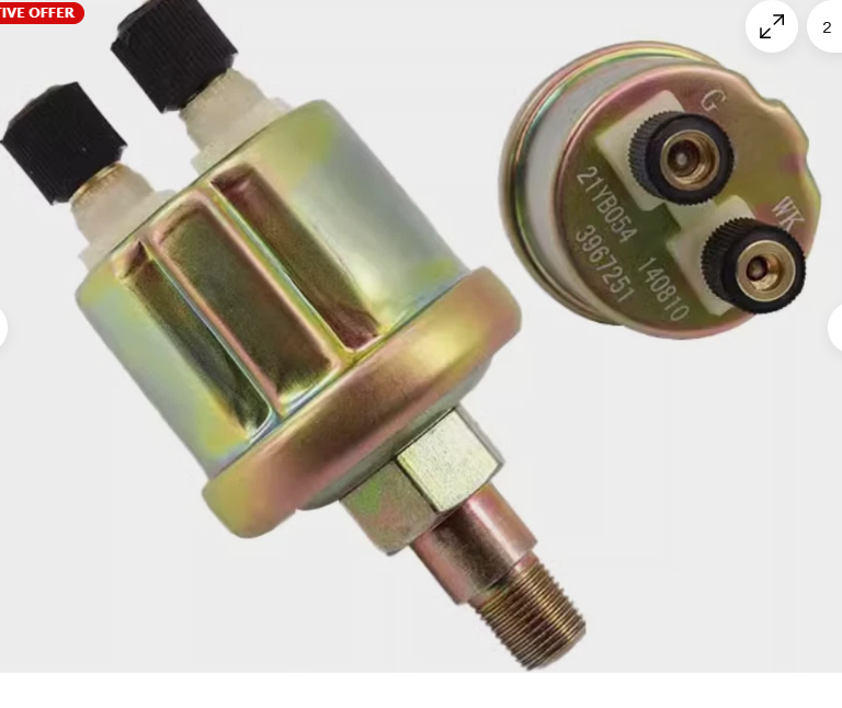 3967251 | CUMMINS OIL  PRESSURE SENSOR – 4B3.9 / B4.5 / 6B5.9 / B6.7 / ISB / QSB