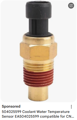 504025599 Coolant Temperature Switch SENSOR