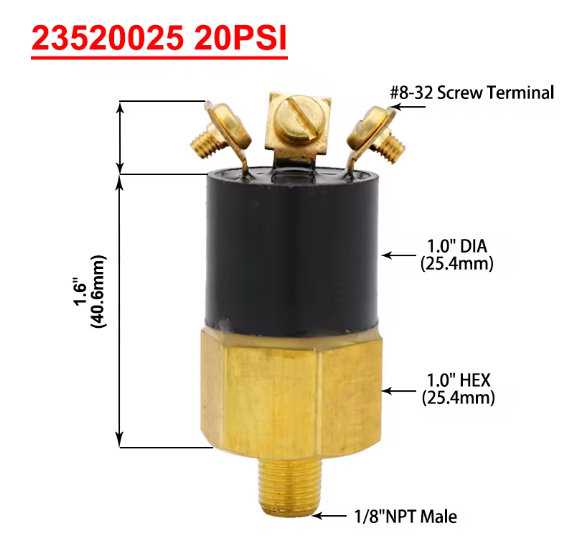 3613547 Oil Pressure Sensor Fit for Cummins Diesel Engine