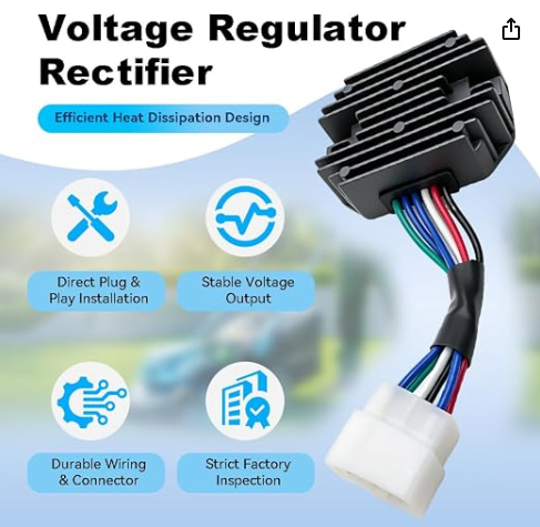 JDR6304 VOLTAGE REGULATOR fits John Deere