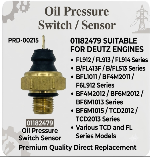 01182479  Oil Pressure Switch Sensor