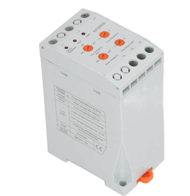 WXJ3  5A/AC380V 3 Phase Protector Failure and Phase Sequence Monitoring Relay Under Over Voltage