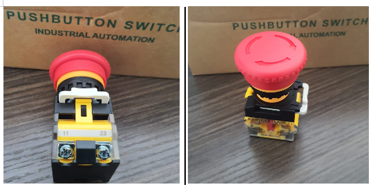 EMERGANCY STOP PUSH BOTTON NC,NO