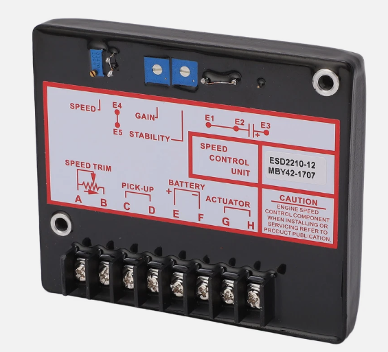 ESD2210 SPEED CONTROLLER  Electronic Governor Speed Controller Unit Diesel Generator Set Accessories ESD2210 12V